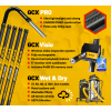 V-TUF 3.5KW 100L XTRA LARGE & RUGGED Industrial Powerful Vacuum Cleaner + 20FT GCX PRO CARBON FIBRE GUTTER KIT, CAMERA & BAG