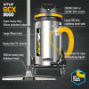 V-TUF GCX9000 3.5KW 100L WET & DRY  Industrial Powerful Vacuum Cleaner - Side Entry & Cyclone Tech (240V)