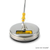 V-TUF  tufTURBO300mm Surface Cleaner 12 Inch 275BAR 150°c Stainless Steel  - SSQ Male Inlet