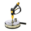 WALL SURFACE CLEANER CLEANER tufTURBO300X 300mm DIAMETER With Handle and 51mm Extraction Port - KTQ Inlet With Jets