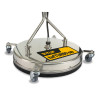 SURFACE CLEANER - V-TUF tufTURBO 533mm 21" Stainless-Steel Industrial - SOFT GRIP tufGUN TRIGGER and with Advanced V-Spin Cleaning Technology