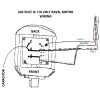 ELECTRIC MOTOR - LOW REV. 240V, 24mm 'H' SHAFT, 3HP, 2.2KW - MH.243