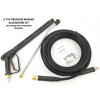 V-TUF DD065BP PETROL PRESSURE WASHER 6.5HP HONDA- 160BAR 13L/M SUPER SERIES PUMP - BASE PLATE