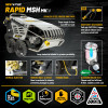 V-TUF RAPIDMSH240v Professional Hot Water Industrial Mobile  Pressure Washer - 120Bar, 9L/min