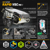 V-TUF RAPID VSCF 415v - 2200psi, 150Bar, 15L/min Hot Water Stainless Industrial Mobile  Pressure Washer with COMMERCIAL FOAM SYSTEM