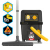 V-TUF STACKVAC HSV 110v 26L M-Class Dust Extractor - with Power Take Off - Health & Safety Version