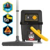 V-TUF STACKVAC HSV 240v 30L M-Class Dust Extractor - with Power Take Off - Health & Safety Version & 18L STACKPACK Tool Box Kit