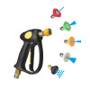 V-TUF tufGUN310VSS  - V-TUF DETAILERS TRIGGER - AUTO BRIGHT MINI LANCE KIT (22M(15mm) inlet x SSQF)