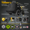 V-TUF TORRENT 2 Industrial 7HP 150L Mini-Bowser Petrol Pressure Washer - 2755psi, 190 Bar, 13L/min
