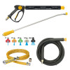 V-TUF TORRENT 3RGB2 Industrial 15HP Gearbox Driven Petrol Pressure Washer - 4000psi, 275Bar, 15L/min (Electric Key Start)