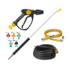 V-TUF TORRENT 5GB-21 Industrial 10HP Gearbox Driven Diesel Pressure Washer - 2200psi, 150Bar, 21L/min (Electric Key Start)