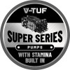 V-TUF TORRENT 5GB-21 Industrial 10HP Gearbox Driven Diesel Pressure Washer - 2200psi, 150Bar, 21L/min (Electric Key Start)
