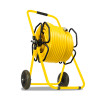 MANUAL WIND - HOSE REEL TROLLEY FITTED WITH 50m 1/2 Hose
