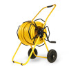 MANUAL WIND - HOSE REEL TROLLEY FITTED WITH 50m 1/2 Hose