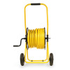 MANUAL WIND - HOSE REEL TROLLEY FITTED WITH 50m 1/2 Hose