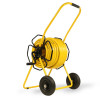 MANUAL WIND - HOSE REEL TROLLEY FITTED WITH 50m 1/2 Hose