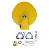 V-TUF tufREEL High Pressure Hose Reel -MANUAL WIND SR3  - 70m - V5.152SS