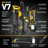 V-TUF V7 110v 150Bar, 6L/min Tough DIY Site Electric Pressure Washer - With Professional Accessories & 10M Hose Reel