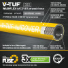 2 WIRE, 3/8" V-TUF tufCOVER JETWASH HOSE YELLOW - DN10 (Per metre)