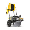 V-TUF 240HR - 240v Compact, Industrial, Mobile Electric Pressure Washer c/w 20m HOSE REEL - 1450psi, 100Bar, 12L/min