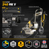 V-TUF 240T - 240v Compact, Industrial, Mobile Electric Pressure Washer - 1450psi, 100Bar, 12L/min (TOTAL STOP) - STAINLESS STEEL FRAME