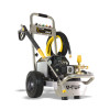 V-TUF 240T - 240v Compact, Industrial, Mobile Electric Pressure Washer - 1450psi, 100Bar, 12L/min (TOTAL STOP) - STAINLESS STEEL FRAME