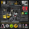 VTUF T13 - 250Bar, 15L/min  13HP HONDA Driven Petrol Pressure Washer With Gearbox - Roll Cage Frame & Electric start