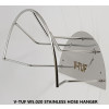 HOSE HANGER (WALL MOUNT)  V-TUF- 560mm WIDE S/STEEL 5 SPOKE - V5.020