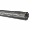 1200mm 2w 3/8 BLACK V-TUF HOSE 1/2F 90deg Swept (12o’clk) x 3/8F 90deg Swept (3o’clk) no cuffs