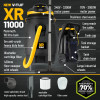 V-TUF XR11000 110V 110L 2000W High Performance Wet & Dry Industrial Vacuum Cleaner - Made from 70% Recycled Plastic