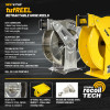 20M V-TUF Retractable tufREEL - Powder Coated Steel + 20M 2W BLACK 3/8M BSP END