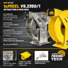 35M V-TUF Retractable tufREEL - Stainless Steel - V5.2350