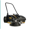 V-TUF tufSWEEP 650mm Manual Floor Sweeper - Low Noise & Dust