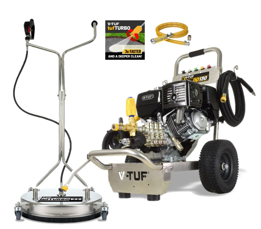 V-TUF.co.uk - V-TUF DD130 Industrial 13HP Honda Driven Petrol
